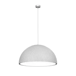 Lampa wisząca Gandra 60x30 - Biała 5025 (Shilo) Antigo
