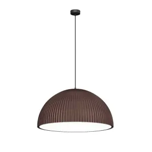 Lampa wisząca Gandra 60x30 - Czekolada mat 5039 (Shilo) Antigo