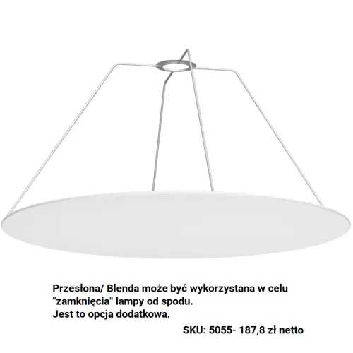 Przesłona blenda do lampy wiszącej Gandra 5055 (Shilo) Antigo