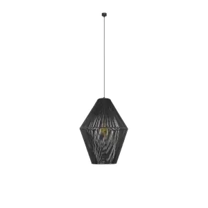 Lampa wisząca Hagata 2 - Szara (500 mm) 5125 (Shilo) Antigo