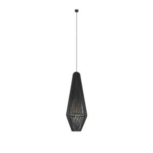 Lampa wisząca Hagata 3 - Szara (300 mm) 5126 (Shilo) Antigo