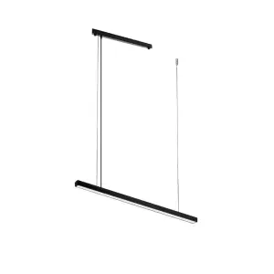 Lampa wisząca Hiate Line - Czarna (900 mm) 3000K 1844 (Shilo) Antigo