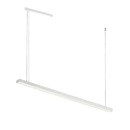 Lampa wisząca Hiate Line - Biała (1500 mm) 3000K 1853 (Shilo) Antigo