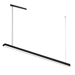 Lampa wisząca Hiate Line - Czarna (1800 mm) 3000K 1856 (Shilo) Antigo