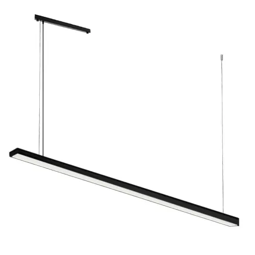 Lampa wisząca Hiate Line - Czarna (1800 mm) 3000K 1856 (Shilo) Antigo