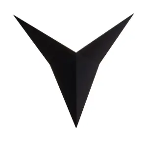 Kinkiet Hino 1 - Czarny (300 mm) 4037 (Shilo) Antigo