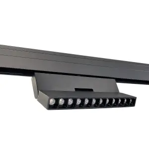 Spot magnetyczny Komatsu dot move - Czarny - 48V 12W 960lm (220 mm) 4000K 6499 (Shilo) Antigo