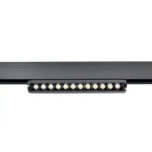 Spot magnetyczny Komatsu dot move 2 - Czarny - 48V 12W 1260lm (230 mm) 3000K 6599 (Shilo) Antigo