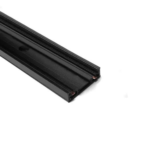 Szynoprzewód magnetyczny natynkowy Komatsu Slim 48V - Czarny (1 m) 6040 (Shilo) Antigo