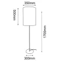 Lampa podłogowa Lamego F Wąska - Beżowa (1700 mm) 2024 (Shilo) Antigo