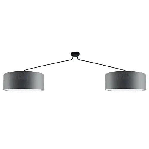 Lampa wisząca Lamego 2 Z - Szara (1900 mm) 5196 (Shilo) Antigo