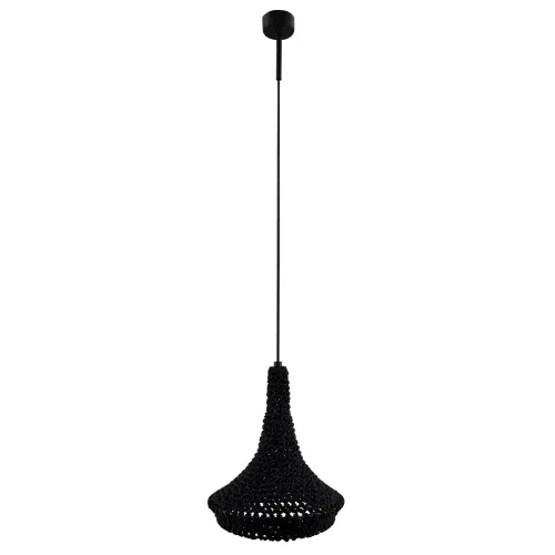 Lampa wisząca Mahaka 1 - Czarna (260 mm) 5172 (Shilo) Antigo
