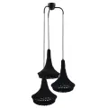 Lampa wisząca Mahaka 3 - Czarna (500 mm) 5174 (Shilo) Antigo
