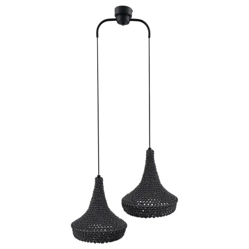 Lampa wisząca Mahaka 2 - Szara (500 mm) 5182 (Shilo) Antigo
