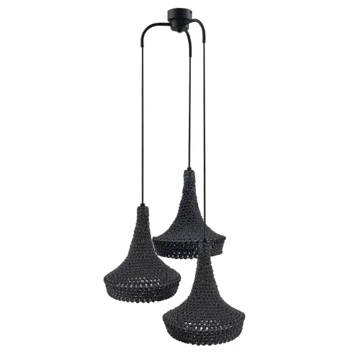 Lampa wisząca Mahaka 3 - Szara (500 mm) 5183 (Shilo) Antigo