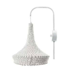 Kinkiet Mahaka - Biały (390 mm) 4032 (Shilo) Antigo