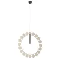 Lampa wisząca no. O - Platyna mat (420 mm) 5061 (Shilo) Antigo