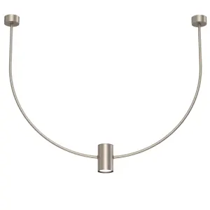 Lampa wisząca no. C - Platyna mat (1260 mm) 5084 (Shilo) Antigo