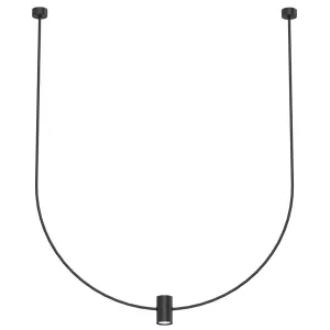 Lampa wisząca no. C - Czarna (860 mm) 5088 (Shilo) Antigo