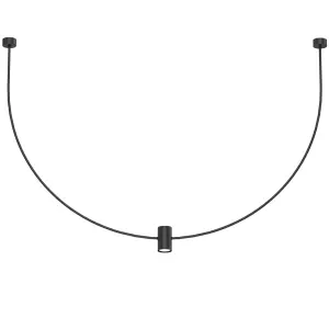 Lampa wisząca no. C - Czarna (1260 mm) 5089 (Shilo) Antigo