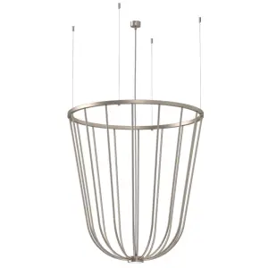 Lampa wisząca no. moon O Z - Platyna mat (800 mm) 5142 (Shilo) Antigo