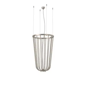 Lampa wisząca no. moon I Z - Platyna mat (400 mm) 5146 (Shilo) Antigo