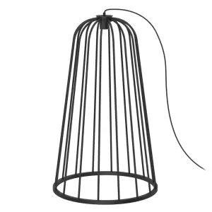 Lampa stojąca ogrodowa no. moon A - Czarna (1000 mm) 9418 (Shilo) Antigo