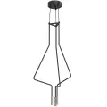 Lampa wisząca no. Vi 3 - Czarna (1154 mm) 5140 (Shilo) Antigo