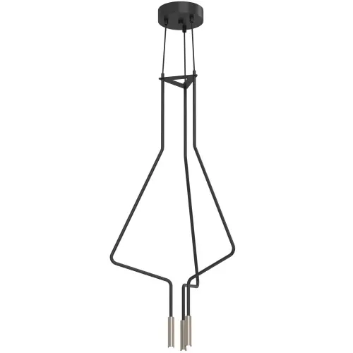 Lampa wisząca no. Vi 3 - Czarna (1154 mm) 5140 (Shilo) Antigo
