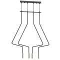 Lampa wisząca no. Vi 4 - Czarna (1120 mm) 5141 (Shilo) Antigo