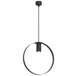 Lampa wisząca Ortiga 2 - Czarna (300 mm) 5148 (Shilo) Antigo