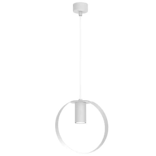 Lampa wisząca Ortiga 1 - Biała (200 mm) 5042 (Shilo) Antigo