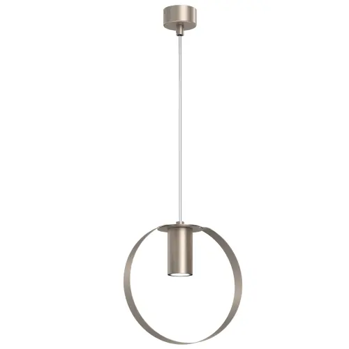 Lampa wisząca Ortiga 1 - Platyna mat (200 mm) 5043 (Shilo) Antigo
