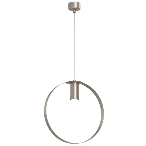 Lampa wisząca Ortiga 2 - Platyna mat (300 mm) 5152 (Shilo) Antigo