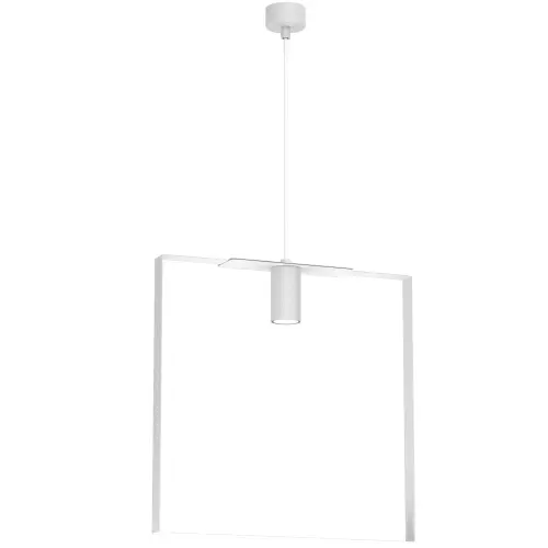 Lampa wisząca Ortiga 6 - Biała (400 mm) 5157 (Shilo) Antigo