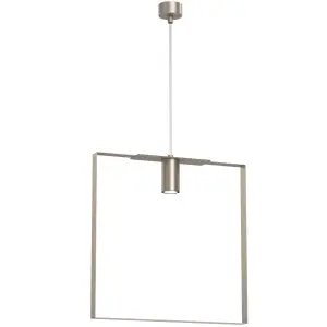 Lampa wisząca Ortiga 6 - Platyna mat (400 mm) 5159 (Shilo) Antigo