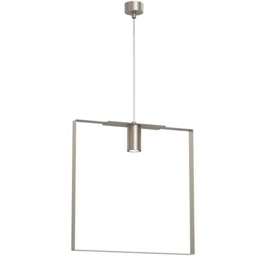 Lampa wisząca Ortiga 6 - Platyna mat (400 mm) 5159 (Shilo) Antigo