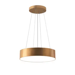 Lampa wisząca Sengo P 40 - Złota (400 mm) 5092 (Shilo) Antigo