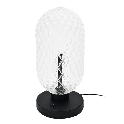 Lampa stołowa Tanpo I G - Czarna (200 mm) 2033 (Shilo) Antigo