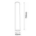 Plafon Yabu 70 - Czarny (700 mm) 1090 (Shilo) Antigo