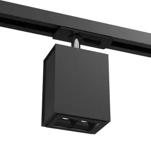 Spot A-glare track 2 - Czarny - szynoprzewód 230V (150mm) 6318 Brosline