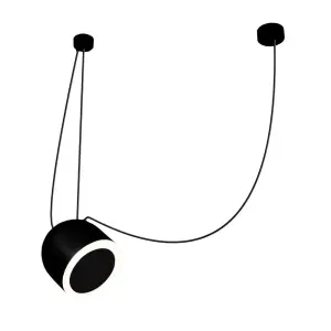 Lampa wisząca DOBO 1 czarna  9035 SHILO DOHAR