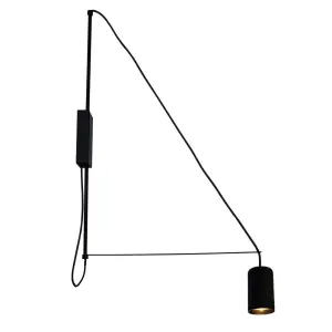 Kinkiet KABE czarny 9016 SHILO DOHAR