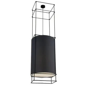Lampa wisząca PAA BLACK czarna 9032 SHILO DOHAR