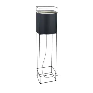 Lampa podłogowa PAA BLACK czarna 9030 SHILO DOHAR