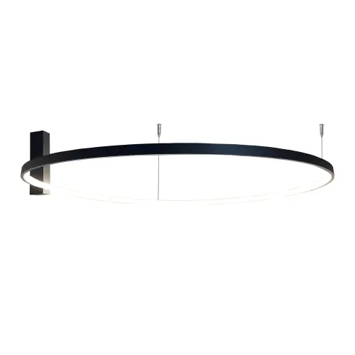 Plafon AGARI 117cm 1350 czarny barwa ciepła 3000K SHILO