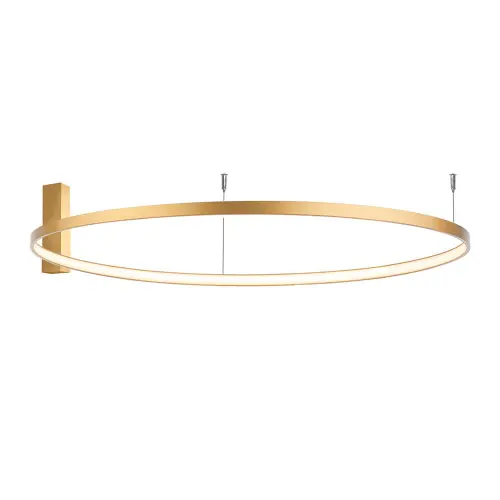 Plafon AGARI 117cm 1354 złoty barwa ciepła 3000K SHILO