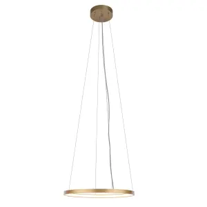 Lampa wisząca AGARI 57cm złota 5324 barwa ciepła 3000K SHILO
