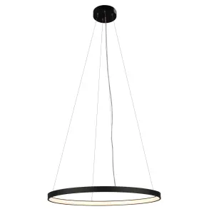 Lampa wisząca AGARI 87cm czarna 5332 barwa neutralna 4000K SHILO