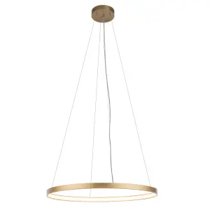 Lampa wisząca AGARI 87cm złota 5335 barwa neutralna 4000K SHILO